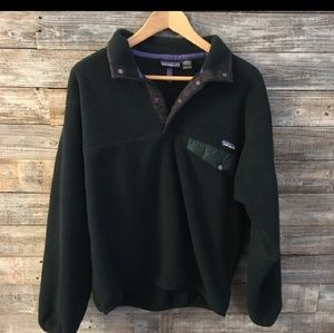Patagonia hunter green pullover